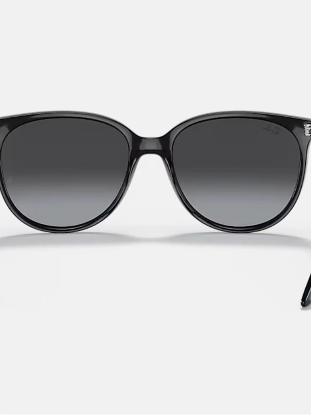 Ray-Ban Black Gloss Temple Arm Sunglasses